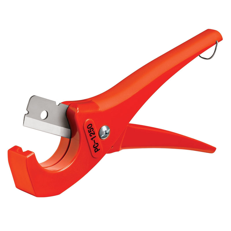 RIDGID 23488 Model PC-1250 Single Stroke Plastic Pipe and Tubing Cutter, 1/8-inch to 1-5/8-inch Pipe Cutter - NewNest Australia