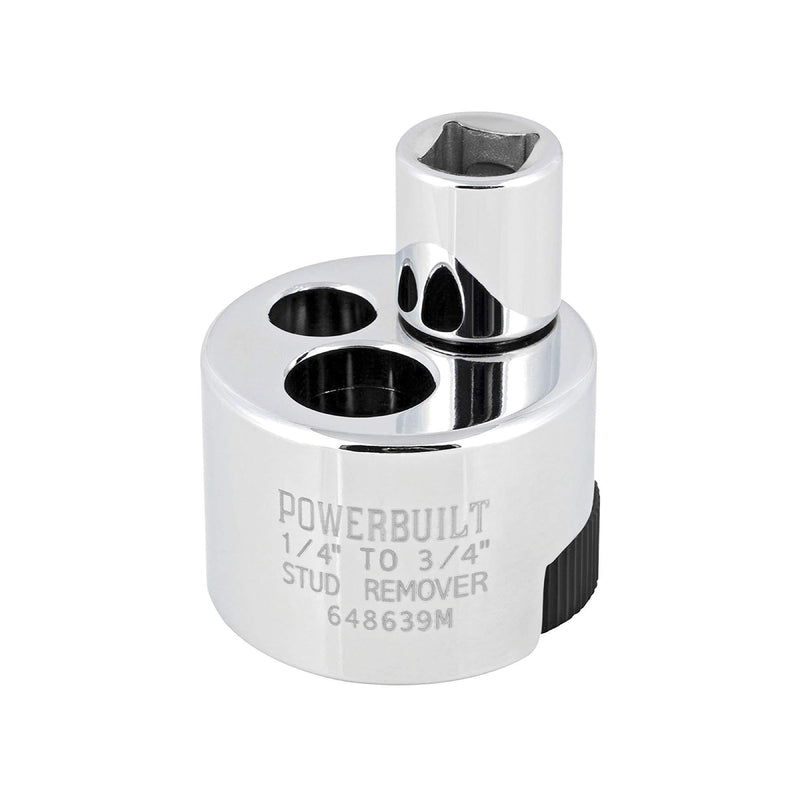 Powerbuilt 648639 1/4" to 3/4" Stud Extractor,Silver - NewNest Australia