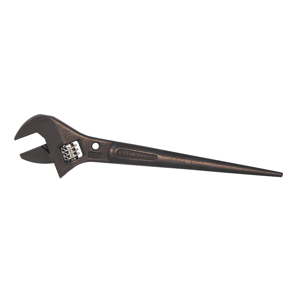 Klein Tools 3227 Adjustable Wrench, Spud Wrench for Up to 1-5/16-Inch Nuts and Bolts, 10-Inch, with Tether Hole - NewNest Australia
