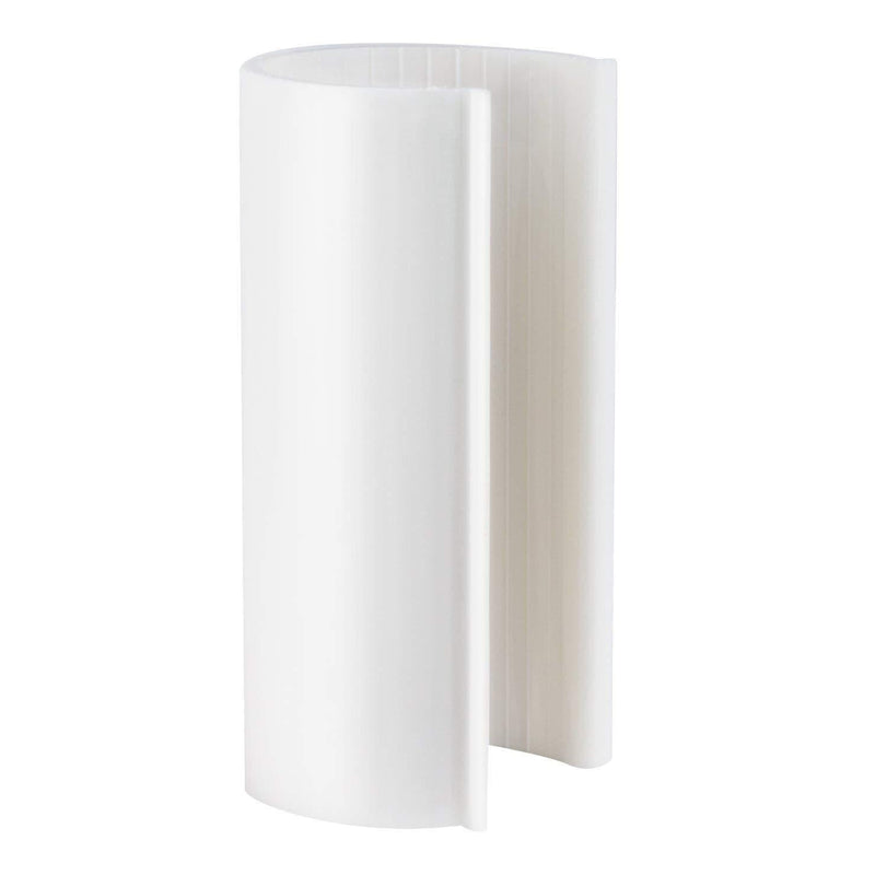 Snap Clamp 1/2 Inch X 4 Inches Wide For 1/2 PVC Pipe White 10 per Bag Basic pack - NewNest Australia
