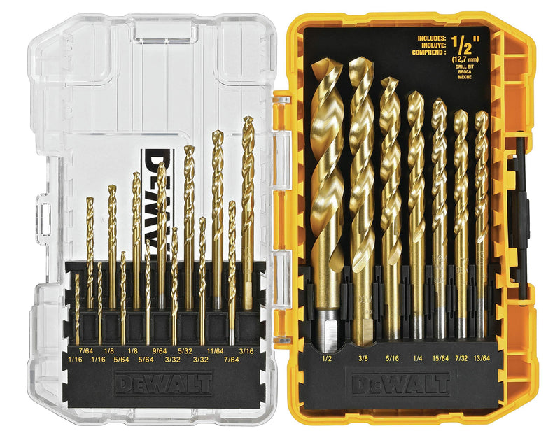 DEWALT Titanium Drill Bit Set, 21-Piece (DW1342) - NewNest Australia