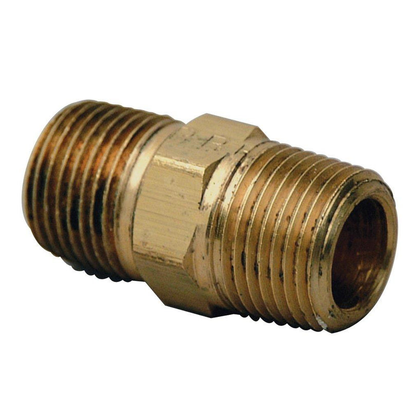 Brass Craft PHN-4-2 1/4 by 1/8 Brass Craft PHN-4-2 Hex Nipple, Rough Brass - NewNest Australia