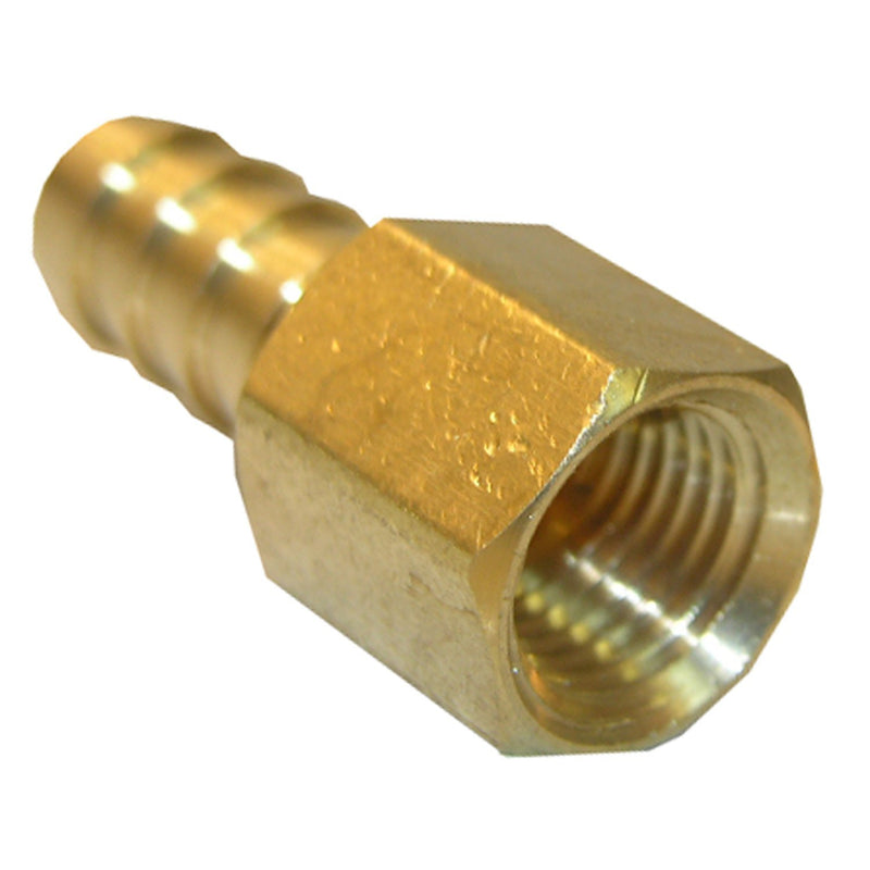 LASCO 17-7611 1/4-Inch Female Pipe Thread by 1/4-Inch Hose Barb Brass Adapter - NewNest Australia