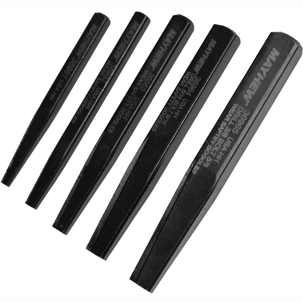 Mayhew Pro 37332 Screw Extractor Set, 5-Piece - NewNest Australia