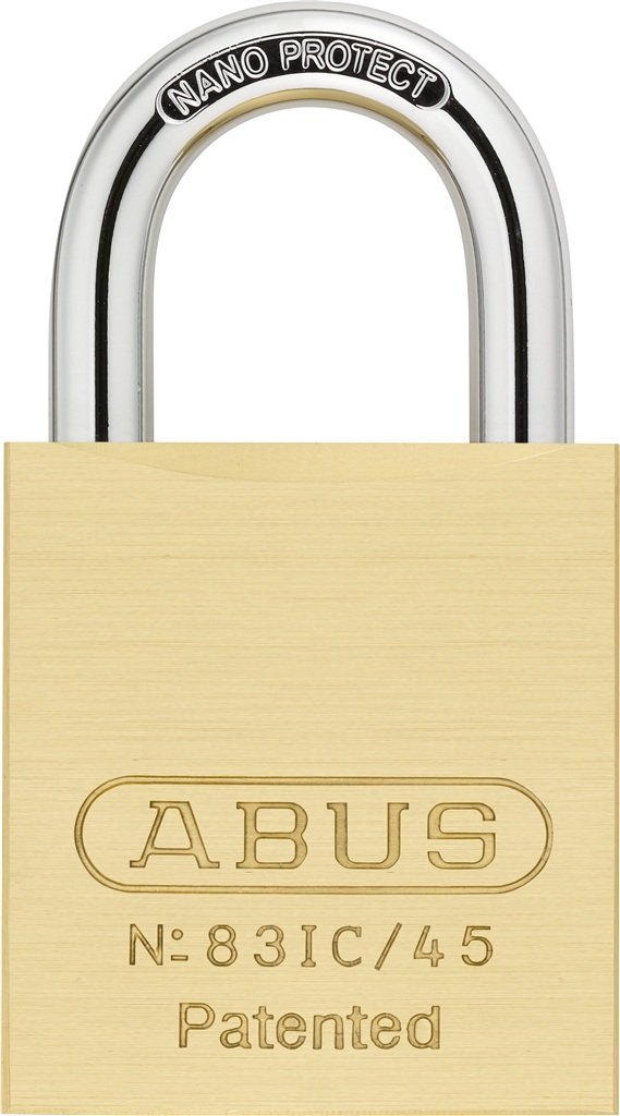 ABUS 83IC/45 Small Format Interchangeable Core Padlock - Core/Cylinder Not Included - NewNest Australia