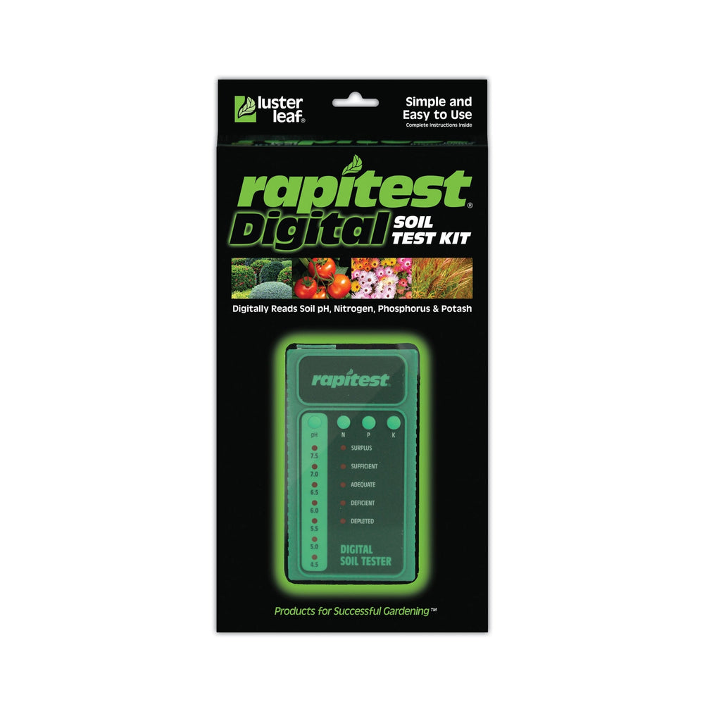 Luster Leaf 1605 Digital Soil Test Kit for pH, N, P and K, 1 - NewNest Australia
