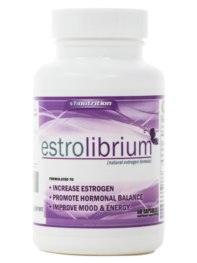EstroLibrium Estrogen Pills for Women | Female Hormone Balance Supplement | Shatavari, Dong Quai, Red Clover and More | Improve Estrogen Levels from PMS to Menopause | VH Nutrition | 30 Day Supply - NewNest Australia