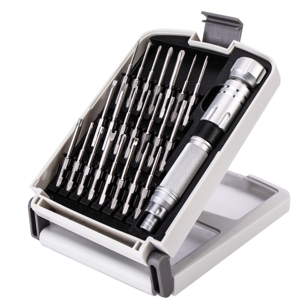Nanch Small Precision Screwdriver Set,Professional Repair Toolkit with Build-in Extension Rod Handle and 22 High Strength Alloy S2 Bits. 22 in 1 - NewNest Australia