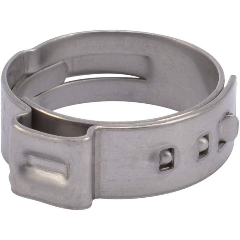 SharkBite Oetiker UC955CP100, 100-Pack, Stainless Steel 3/4 inch PEX Barb Clamp Rings - NewNest Australia