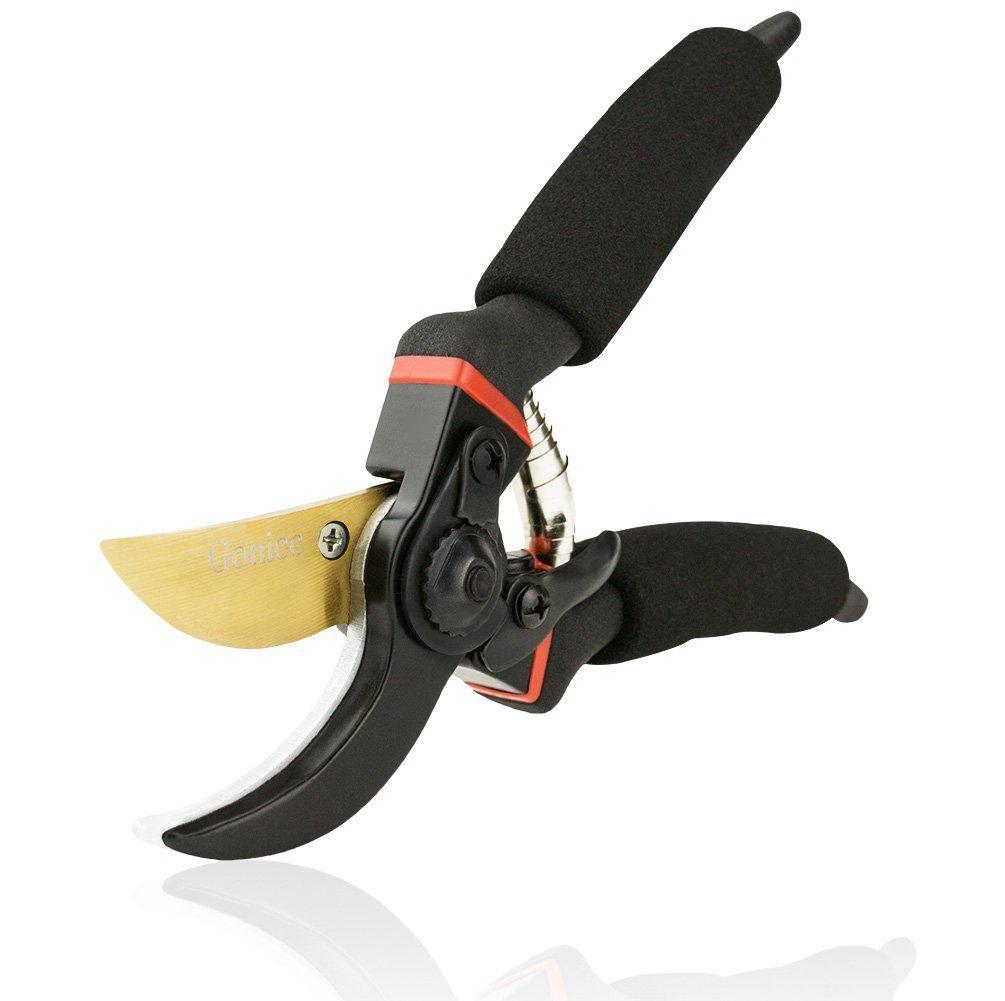 gonicc 8" Professional Premium Titanium Bypass Pruning Shears (GPPS-1003), Hand Pruners, Garden Clippers. - NewNest Australia