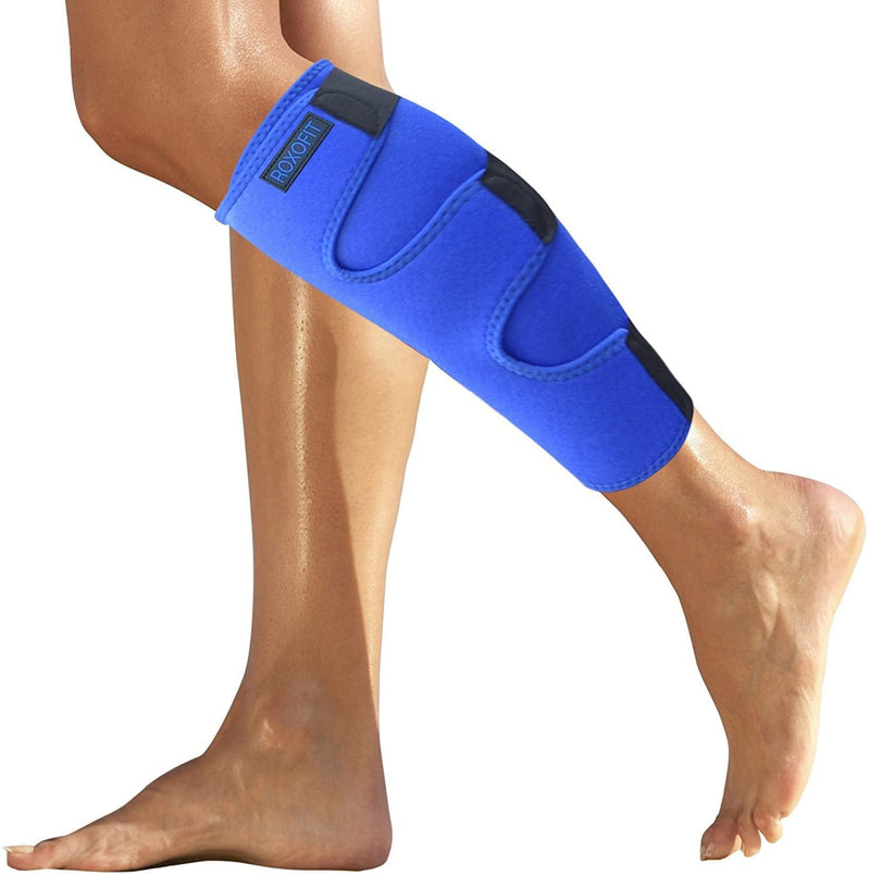Calf Brace for Torn Calf Muscle and Shin Splint Relief - Calf Compression Sleeve for Strain, Tear, Lower Leg Injury - Runners Neoprene Splints Wrap for Men and Women - NewNest Australia