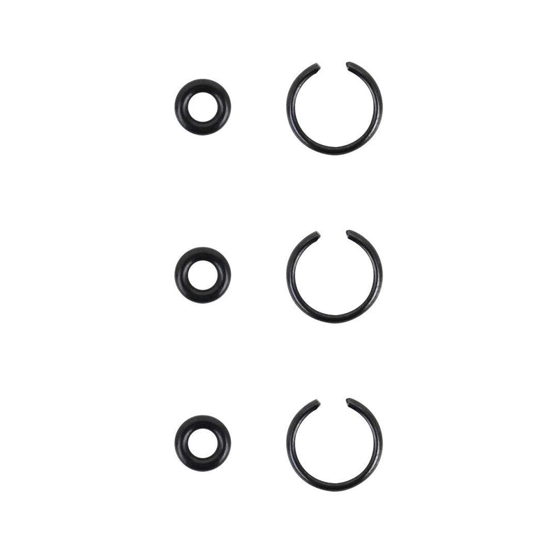 TOOLGUY REPUBLIC 3/8" Impact Retaining Ring Clip with O-Ring fits Milwaukee Type Wrenches - 3 Sets - NewNest Australia