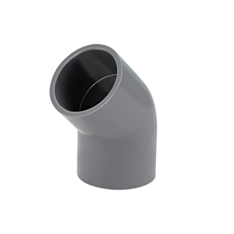 uxcell PVC Pipe Fitting 45 Degree Elbow Gray 32mm Socket 2pcs - NewNest Australia