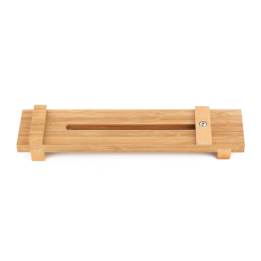 Sharpening Stone Whetstone Holder with Adjustable Slider Heavy Base, 5-1/2-Inch to 9-Inch,Easy Honing, Bamboo Material - NewNest Australia