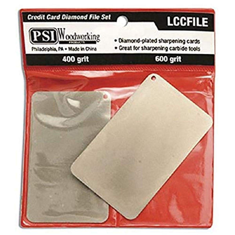 PSI Woodworking LCCFILE Credit Card Diamond File Set - NewNest Australia