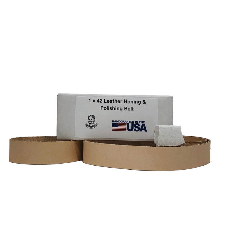 1" x 42" Leather Honing & Polishing Belt - NewNest Australia