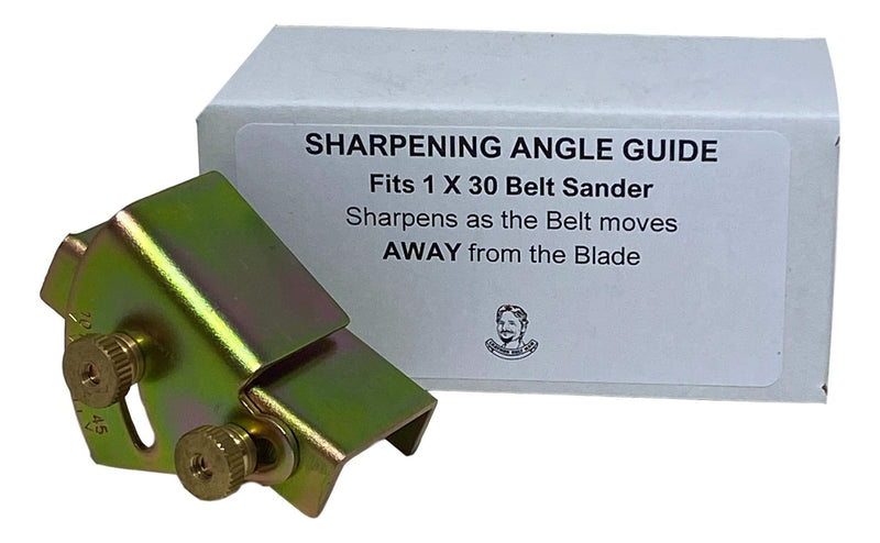 Knife Sharpening Angle Guide for 1 x 30 Sander - Sharpen as belt moves AWAY from blade - NewNest Australia