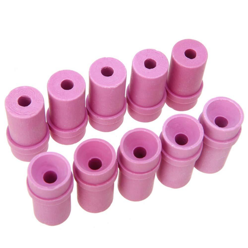 10 Pcs Ceramic Sandblaster Nozzle,Air Siphon Sand Blasting Gun Sandblasting Parts Ceramic Nozzle(4mm) 4mm - NewNest Australia