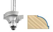 Amana Tool - 49612 Carbide Tipped Beading 3/8 Radius x 1-1/4 Dia x 5/8 x 1/4" Shank