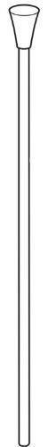 Delta RP54971RB Lahara Bathroom Lift Rod and Finial, Venetian Bronze