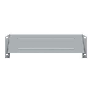 Deltana Msh158u26d Letter Box Hood, Brushed Chrome Satin Chrome