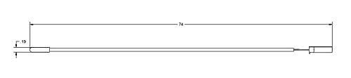 Replacement Traulsen Blue Coil 337-60406-02 & Green Cabinet 334-60405-02 Temperature Probes, 12 Month Warranty & USA Support