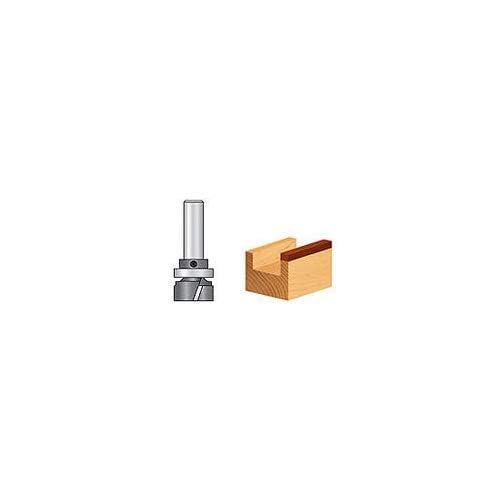 Amana Tool - 45563 Carbide Tipped Bottom Cleaning 3/4 Dia x 7/16 x 1/2" Shank with Upp
