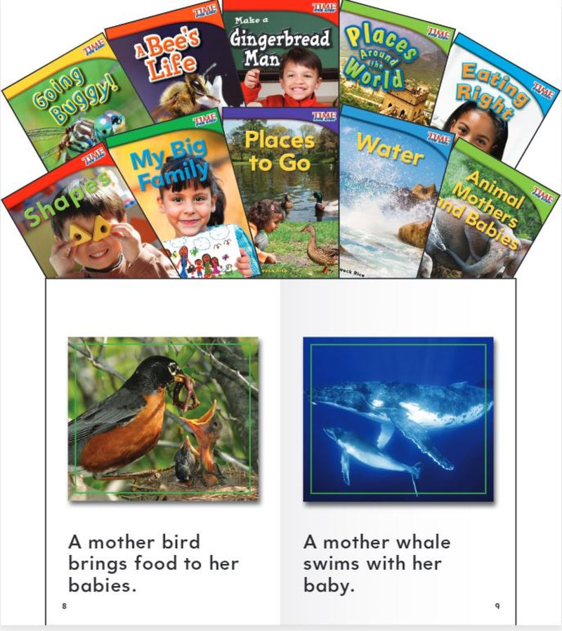 TIME FOR KIDS® Informational Text Grade 1 Readers Set 3 10-Book Set