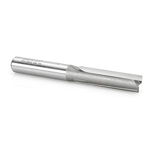 Amana Tool - 45426-PS Carbide Tipped 3 Deg Production Shear Straight Plunge 1/2 Dia x 2 x