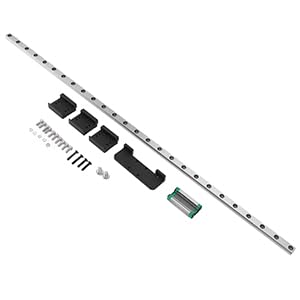 Linear Rail Guide Kit for Neptune 3 MAX, Neptune 4 MAX, High Carbon Steel, Enhanced Accuracy, Low Friction, Easy Install, for 3D Printer Upgrades
