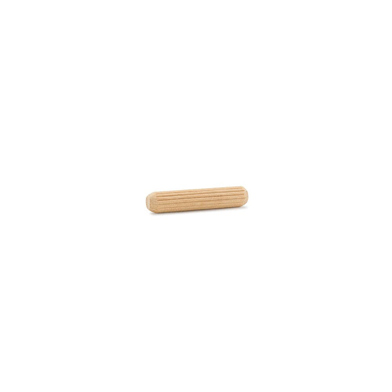 Wooden Dowel Pins 3/8 x 1-1/2 Inch, Pack of 100 Fluted Dowel Joints for Woodworking, Furniture and Crafts, by Woodpeckers 1.5 inch x 0.375 inch