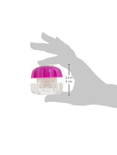 EZY DOSE Crush Pill, Vitamins, Tablets, Crusher and Grinder with Storage Compartment, Kids, Pets, Elderly, Effortlessly Crushes Medications into Fine Powder, Easy-to-Use, Color May Vary, BPA Free Small