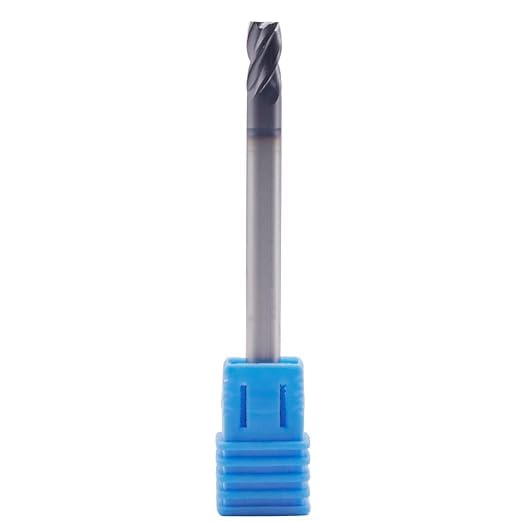 5Pcs 3/16" 4 Flute Solid Carbide Square End Mill, Double End, AlTiN Coated | 35 Degree Helix, 3/16" Cutting Diameter, 3/16" Shank Diameter, 3/8" Length of Cut, 2-1/2" Overall Length 3/16 in 5