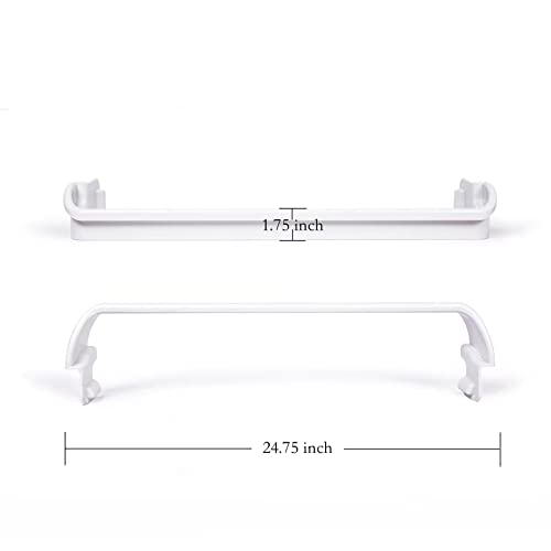 White ，240534701 Door bar Rack Compatible with Refrigerator，PS734936, AP3214631, 948952