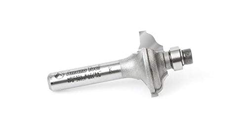 Amana Tool - MRI0304 Carbide Tipped Miniature Ogee Fillet 1/8 Radius x 7/8 Dia x 5/16 x 1