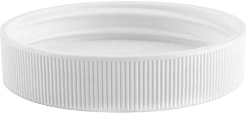 Threaded/Screw-On Caps for 3 and 5 Gallon Water Bottle Jugs (3 pk) (53mm, White)