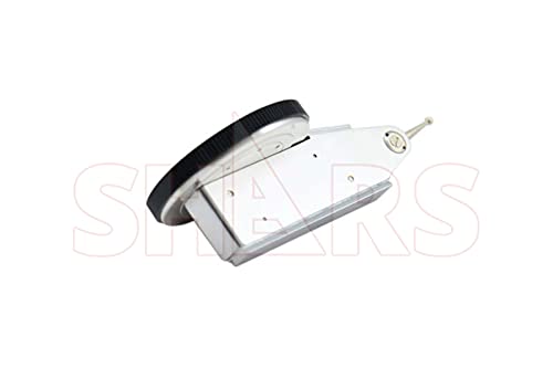 Shars 0.008" Large Face Dial Test Indicator, .0001" Graduation, 1.5" Face Diameter 303-3210 P] White .008" x .0001" 303-3210