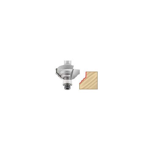Amana Tool - MRS0304 Carbide Tipped Miniature Classical Ogee 1/8 Radius x 25/32 Dia x 3/8