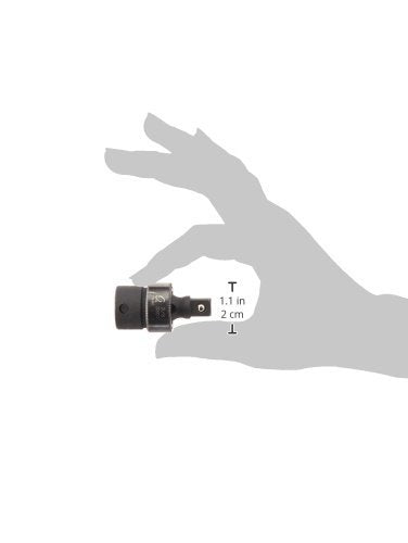 SUNEX TOOLS 3301, 3/8 Inch Drive, Universal Impact Joint, Cr-Mo Alloy Steel, Cr-Mo Steel, Radius Corner Design, Flexible, Meets ANSI Standards