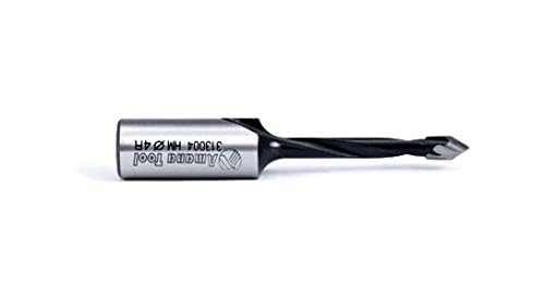 Amana Tool - 313005 Carbide Tipped Through-Hole Boring Bit R/H 5mm Dia x 57mm Long x 10mm