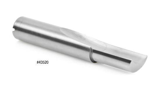 Amana Tool - 43501 Solid Carbide Single 'O' Flute Plastic Cutting 1/8 Dia x 5/16 x 1/4 Inc