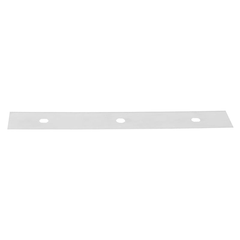 World Enterprises 6-Inch 25-Pack Stainless Steel Scraper Replacement Blades - Window Cleaning Tool for Professional and Household Cleaning, Durable & Sharp