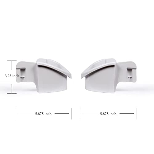 White ，240534701 Door bar Rack Compatible with Refrigerator，PS734936, AP3214631, 948952