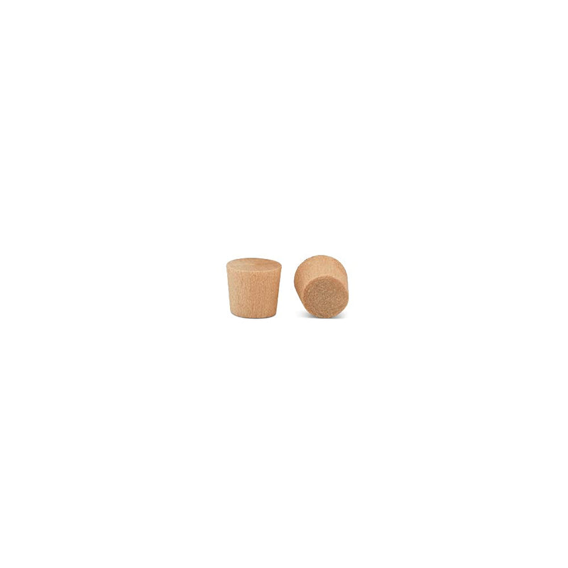 Wood Plugs for Furniture, 1/4 inch Maple Flat-Head Plug, Wooden Screw-Hole Plug Covers - Pack of 100 by Woodpeckers