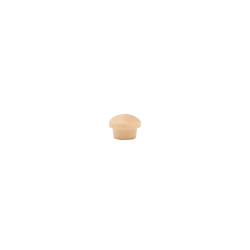 Wood Hole Plugs 1/4 inch, Pack of 100 Maple Button Top Wood Plugs for Screw Holes, by Woodpeckers
