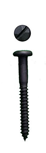 Rustic Pyramid Head Wood Screws of #8 X 1 1/2 inch, Pack of 50