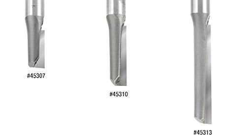 Amana Tool - 45302 Carbide Tipped Single Flute Straight Plunge High Production 3/8 Dia x 1