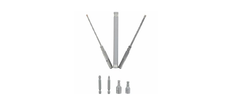Diablo Rebar Demon Concrete Anchor Drive Installation Set - 9 Pieces | Ideal for Corded and Cordless SDS-Plus Rotary Hammers - With Magnetic Drive Sleeve - DMAPL9910-S9