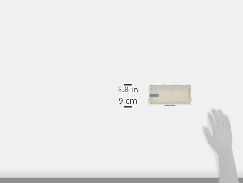 Miele Original SF-HA 50 HEPA AirClean Filter with TimeStrip for Miele Complete C2/C3, Compact C1/C2 Vacuum Cleaners, Pack of 1 - 9616280 HEPA Filter