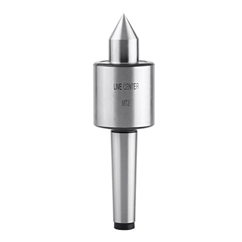 MT2 Live Center Morse Taper Woodworking Tapered Turn Center mt2 0.001 drehmaschine live center taper tool live revolving milling center8325 T10 Steel, MT2 Gubias